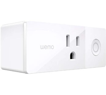 Wemo Mini Smart Plug, WiFi Enabled, Works with Alexa, Google Assistant & Apple HomeKit