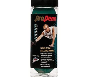 Pro Penn Green Racquetballs, 1 Case, 3 Balls