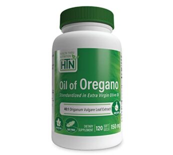 Oil of Oregano 120 Mini-Softgels | Wild Harvested | European 40:1 Origanum Vulgare Equival