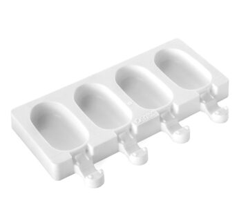 Silikomart Silicone Easy Cream Mini Ice Cream Bar Mold Set, Classic
