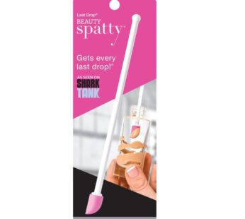 Spatty Last Drop Mini Makeup Spatula (6 Inch Pink) Shark Tank Mom Made Scrapes Foundation,