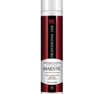 MAJESTIC KERATIN Replenishing Shampoo 10oz(300ml)-after Care- Soduim Chloride & Sulfate Fr