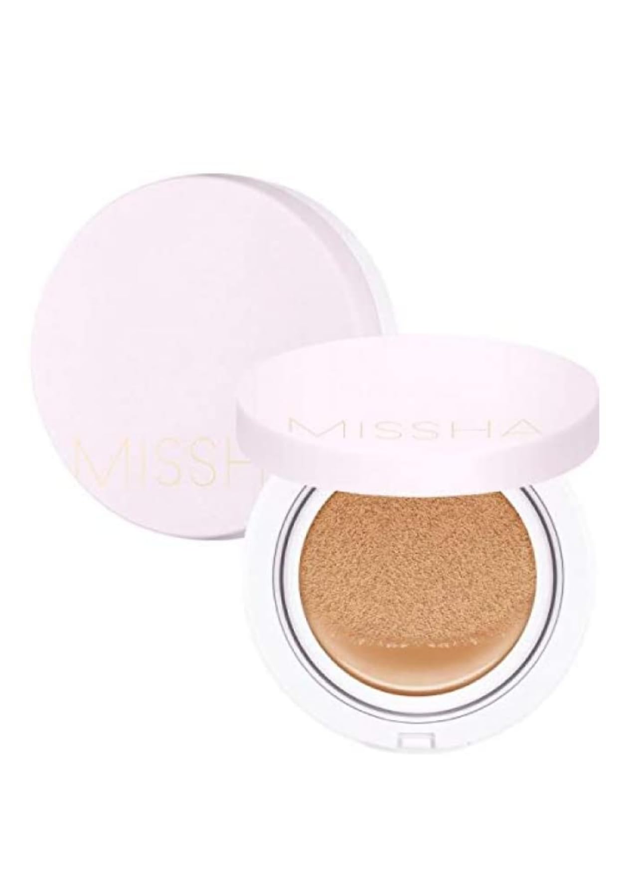 MISSHA Magic Cushion Foundation No.27 Honey beige for medium/tan skin - Flawless Coverage,