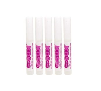 5 pcs KDS Nail Tip Glue – Adhesive Super Bond for Acrylic Nails Tips – 0.07 oz for Each Gl