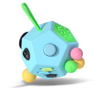 Fidget Dodecagon 12-Side Fidget Toys Cube Relieves Stress and Anxiety Anti Depression Cub