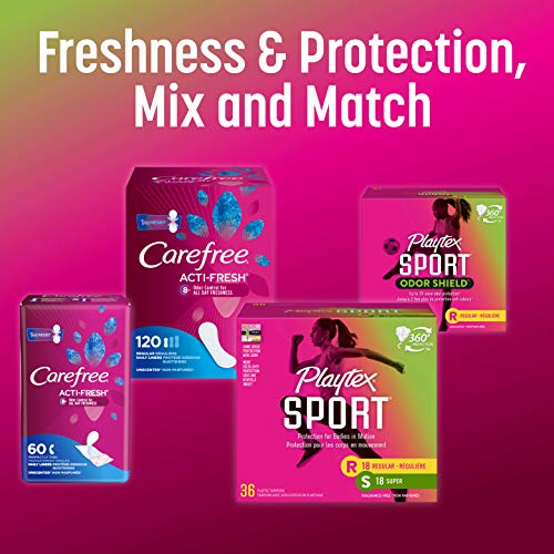 Playtex Sport Tampons, Regular Absorbency, Fragrance-Free - 18ct - Image 9