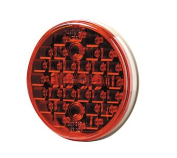 Maxxima M42320R Red 4″ Round Stop/Tail/Turn Light