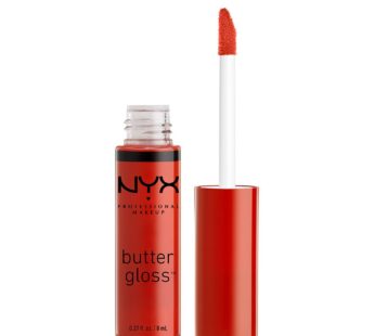 NYX Professional Makeup Butter Gloss, Strawberry Jam, 0.27 Fluid Ounce