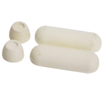 Danco 10062 Universal Bumper, for Use with Toilet Seats, Rubber, 1 Pack, White