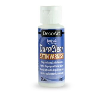 DecoArt Americana DuraClear Varnishes, 2-Ounce, Satin
