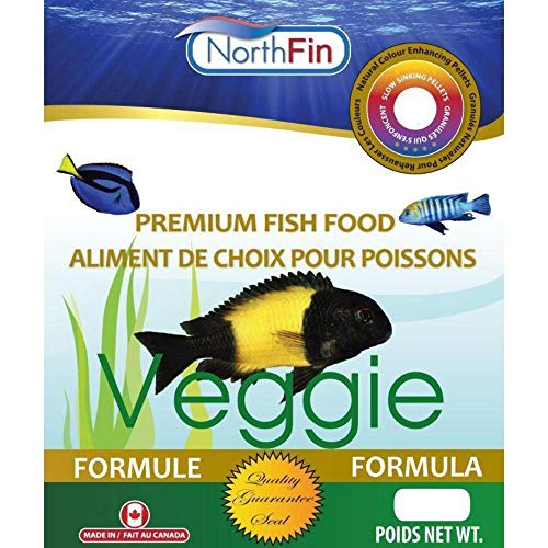 Northfin Fish Food Veggie Formula Slow Sinking Pellets (1mm 1kg)