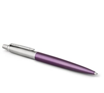Parker Jotter Ballpoint Pen, Victoria Violet with Medium Point Blue Ink, Gift Box