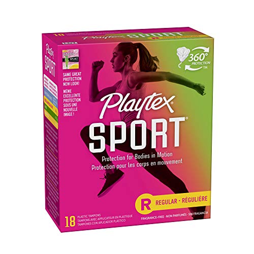 Playtex Sport Tampons, Regular Absorbency, Fragrance-Free - 18ct - Image 15