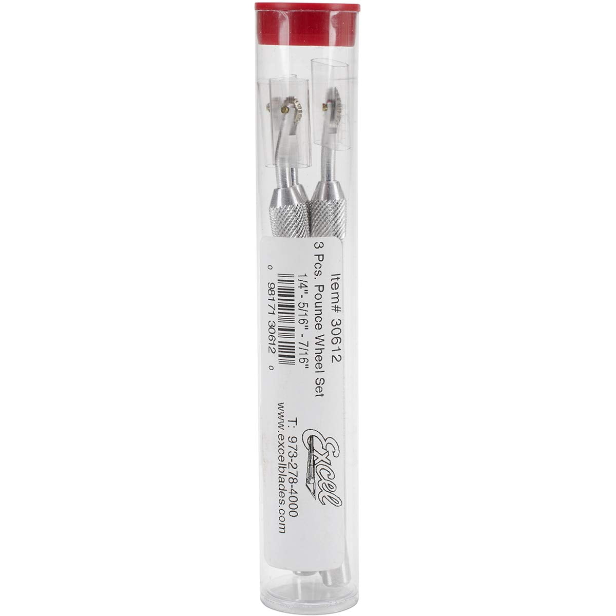 Excel Blades Pounce Wheel - Stainless Steel Fabric Tracing, Perforating, Cutting, Sewing,