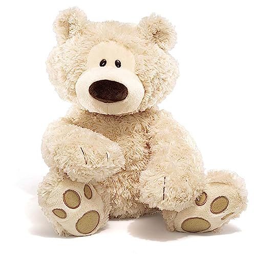 GUND Philbin Classic Teddy Bear, Premium Stuffed Animal for Ages 1 and Up, Beige, 18?
