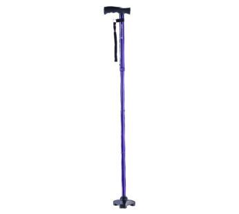 HurryCane Freedom Edition Folding Walking Cane, Pathfinder Purple