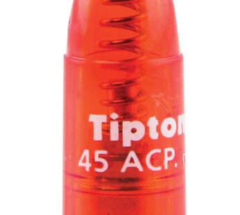Tipton .45 ACP Pistol Snap Cap with Reusable Design for Gun Maintenance