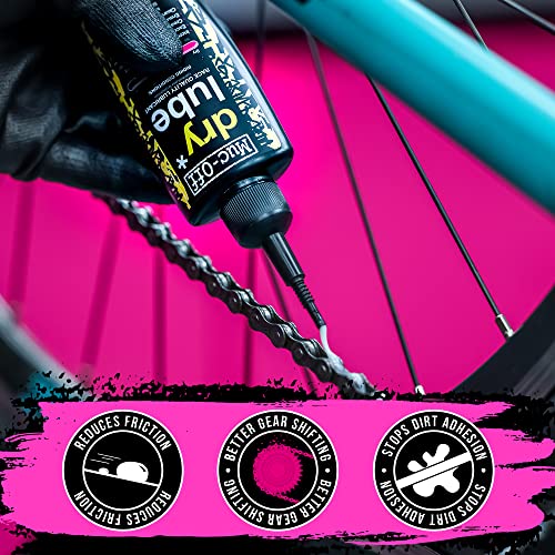 Muc-Off Dry Chain Lube, 120 Milliliters - Biodegradable Bike Chain Lubricant Suitable for - Image 3