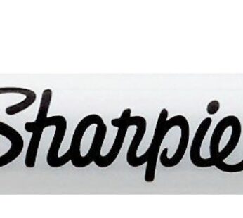 SHARPIE Oil-Based Paint Marker, Extra Fine Point, Black, 1 Count – Great for Rock Painting