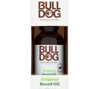 Bulldog Mens Skincare and Grooming Original Beard Oil, 30 ml