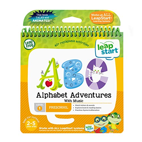 LeapFrog LeapStart Preschool Activity Book: Alphabet Adventures and Music - Image 2