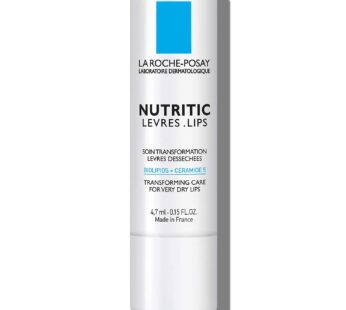 La Roche-Posay Nutritic Lip Balm for Very Dry Lips, Soothes and Repairs Chapped Lips with