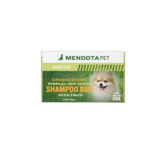 DERMagic Skin Rescue Shampoo Bar, Lemongrass & Spearmint, 99% Organic, 3.75 oz.