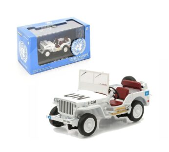 GreenLight Collectibles United Nations Decoration Willy’s Jeep (1:43 Scale)