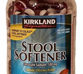 Kirkland Signature Stool Softener 100 mg, 400 Softgels