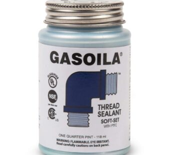 Gasoila – SS04 Soft-Set Pipe Thread Sealant with PTFE Paste, Non Hardening, -100 to 600 De