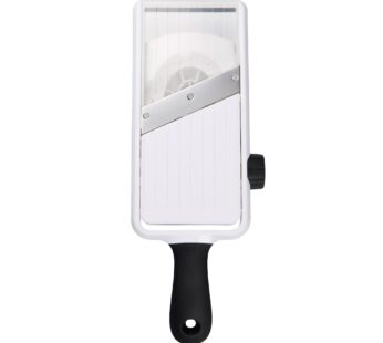 OXO Good Grips Large Adjustable Handheld Mandoline Slicer,White