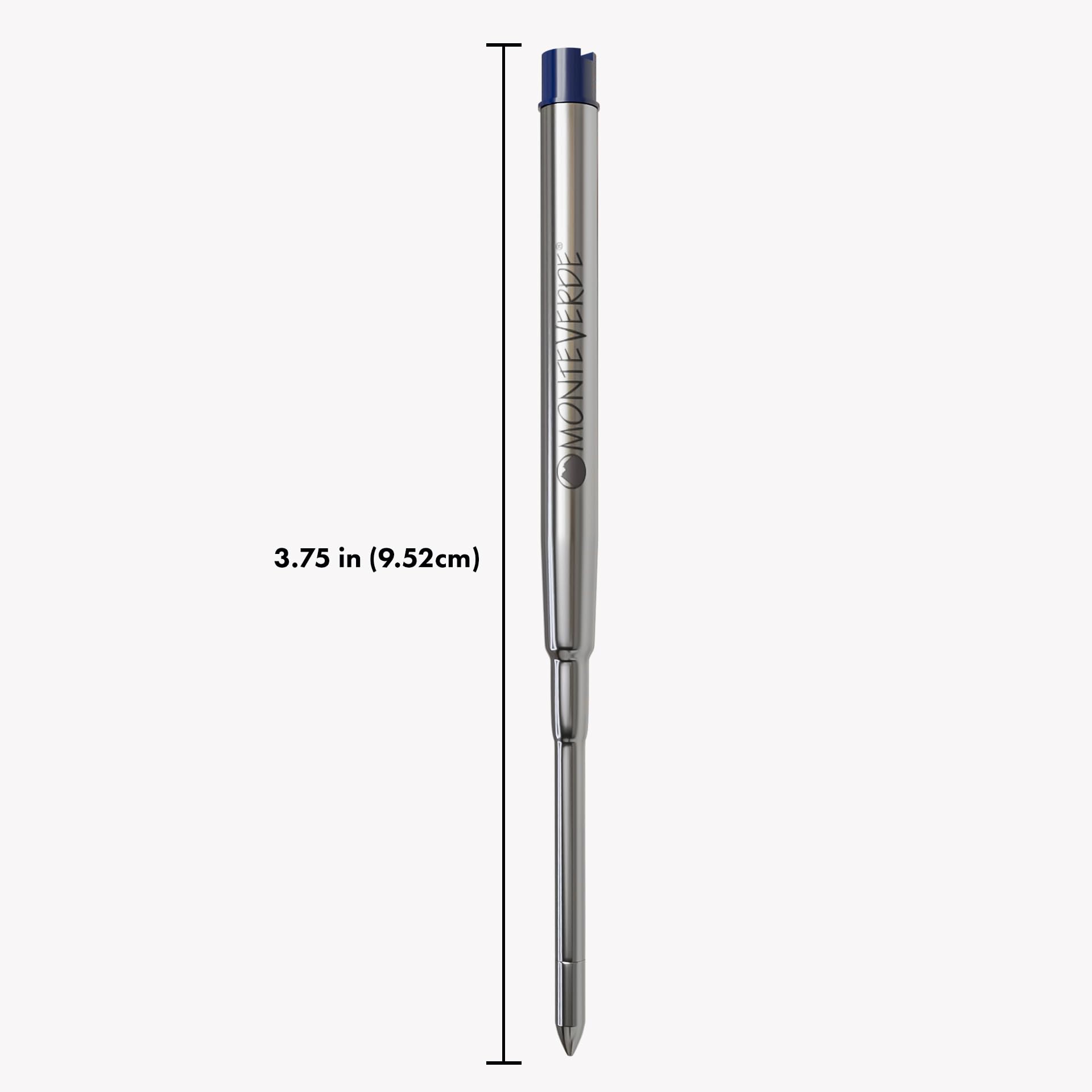 Monteverde Capless Gel Ballpoint Refill to Fit Sheaffer Ballpoint Pens, Fine Point, Blue/B - Image 3
