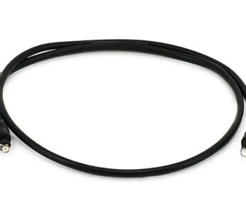 Monoprice S/PDIF (Toslink) Digital Optical Audio Cable, 3ft Black