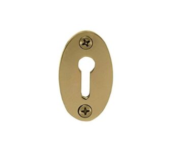 Nostalgic Warehouse Classic Keyhole Cover, Antique Brass (KHLCLA-AB)