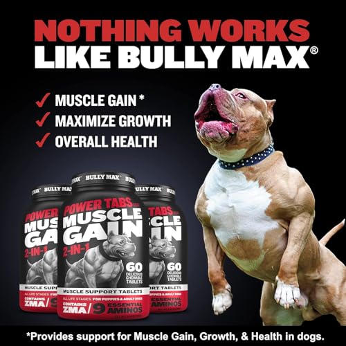Bully Max 2-in-1 Muscle Builder Chewable Tablets for Puppies & Adult Dogs - Ultimate Canin - Image 2