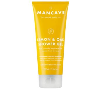 ManCave Natural Lemon & Oak Shower Gel 200ml