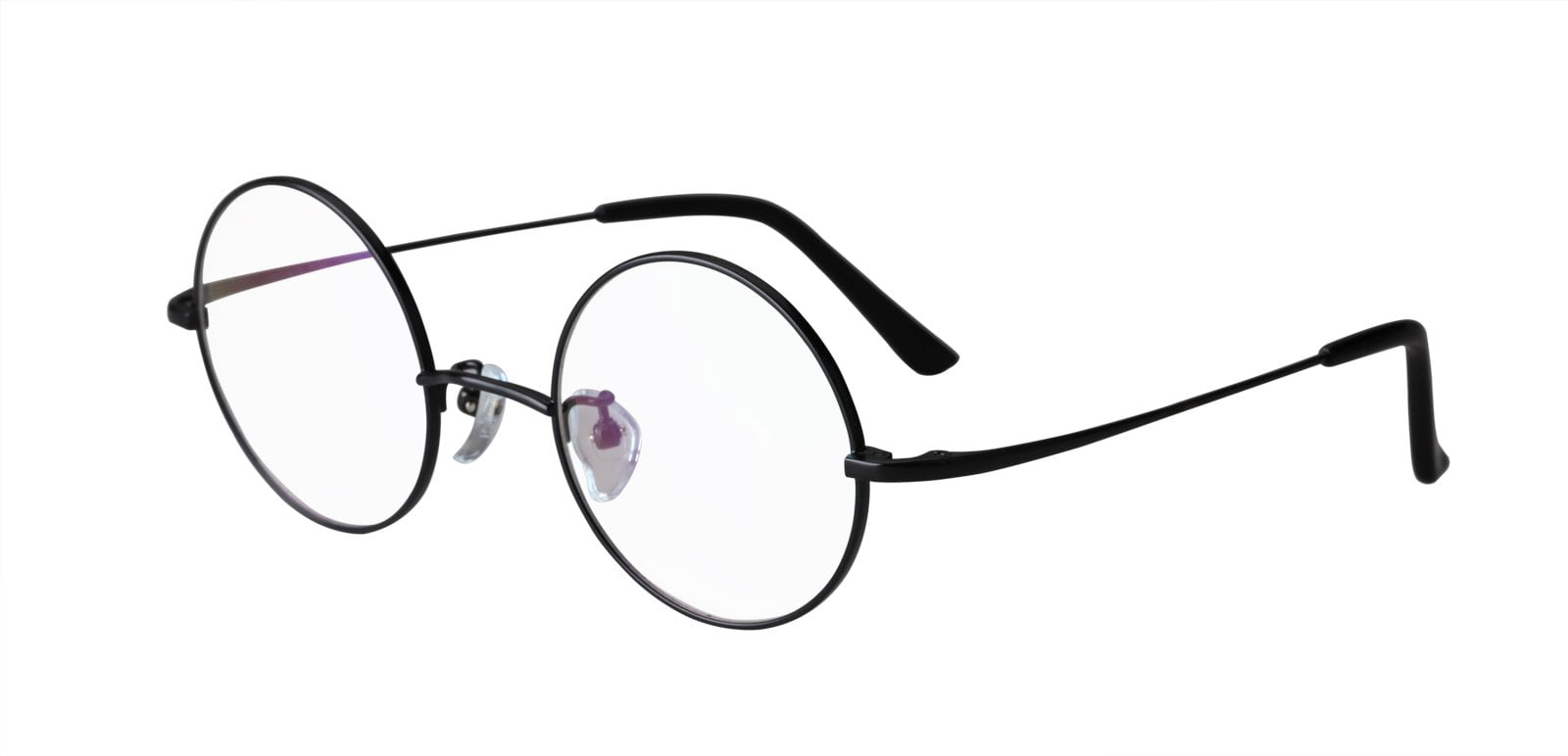 Agstum Pure Titanium Retro Round Optical Eyeglasses Frame 44-24-140 - Image 2