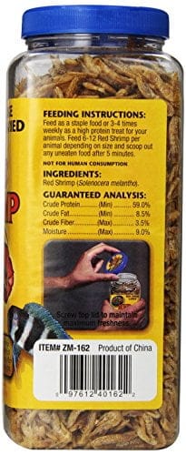 Zoo Med Large Sun-Dried Red Shrimp Aquatic Turtle Food, 5 oz. - Image 3