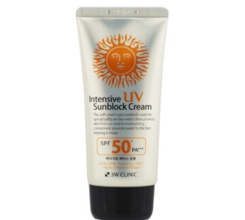 Dodo 3W Clinic Intensive UV Sunblock Cream SPF50+/PA+++ 70ml
