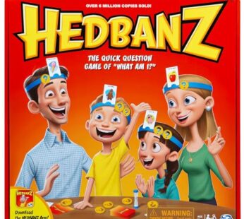 Spin Master Games Hedbanz, Quick Question Picture Guessing Family Game for Game Night Head