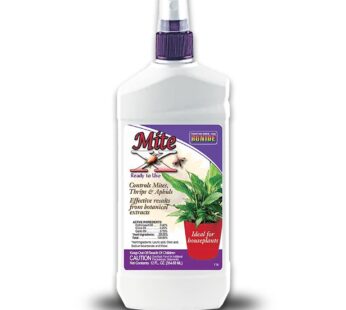 Bonide Captain Jack’s Mite-X for Houseplants, 12 oz Ready-to-Use Spray for Insect Control
