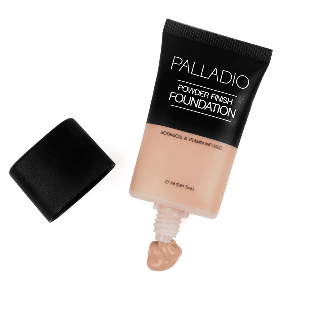 Palladio Powder Finish Liquid Foundation, Natural Matte Appearance, Reduces Fine Lines, Co - Image 3