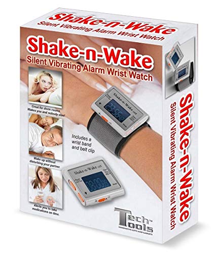 TECH TOOLS INNOVATIVE GIFTS AND GADGETS Silent Vibrating Personal Alarm Clock Shake-N-Wake - Image 7
