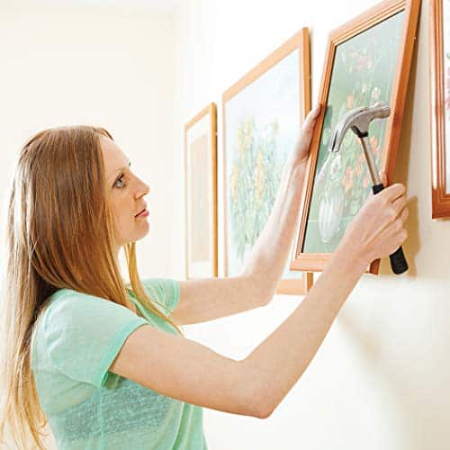 OOK 50615 Professional Picture Hangers, Art Hangers, Padded, Brass, Reusable Picture Hooks - Image 6