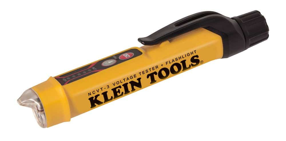Klein Tools NCVT-3 Voltage Tester, Non-Contact Dual Range Voltage Tester Pen for AC Testin