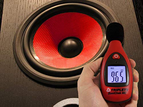 Triplett TSC-MC1 SoniChek Compact Decibel Sound Level Meter for Home Theater and Alarm Sys - Image 2