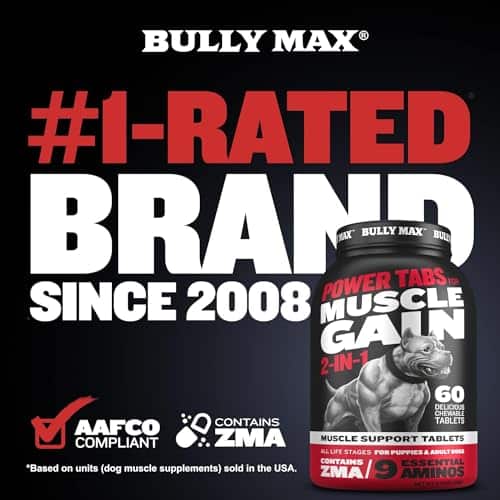 Bully Max 2-in-1 Muscle Builder Chewable Tablets for Puppies & Adult Dogs - Ultimate Canin - Image 3