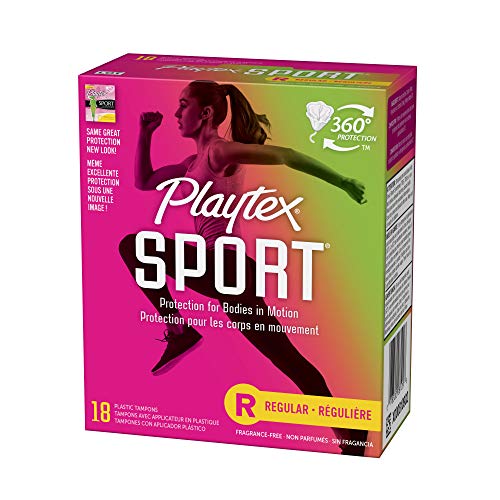 Playtex Sport Tampons, Regular Absorbency, Fragrance-Free - 18ct - Image 14