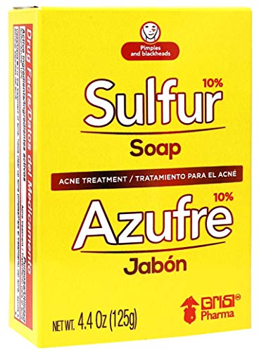 Sulfur Acne Treatment Soap with Lanolin 4.40 Oz Bar - Image 4