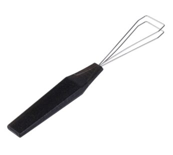 Qisan Keycap Puller Black Stainless Steel Keycap Removal Tool Expert for Mechanical Keyboa